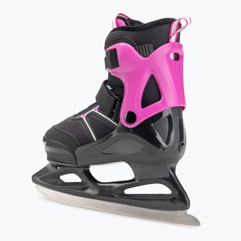 Children's skates Bladerunner Micro Xt Ice G black/fuchsia 4