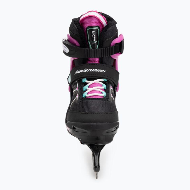 Children's skates Bladerunner Micro Xt Ice G black/fuchsia 5