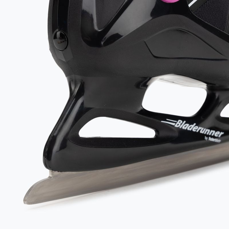 Children's skates Bladerunner Micro Xt Ice G black/fuchsia 9