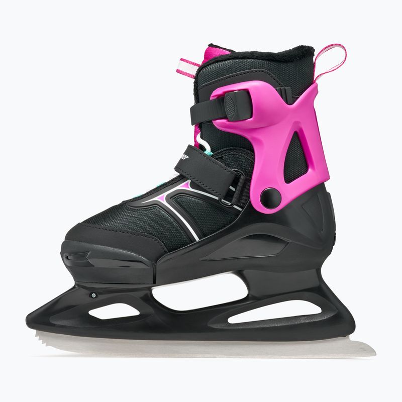 Children's skates Bladerunner Micro Xt Ice G black/fuchsia 13