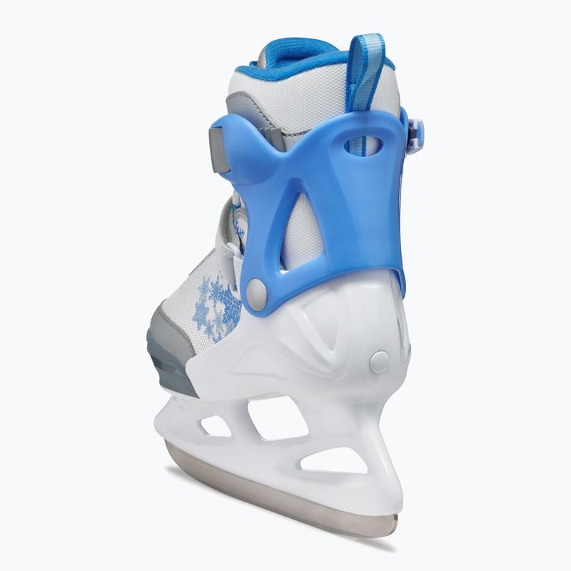 Children's skates Bladerunner Micro Ice G white/blue 4