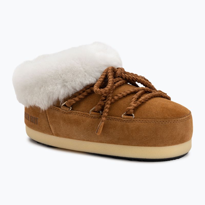 Women's Moon Boot Evx Mule Suede snow boots cognac/natural