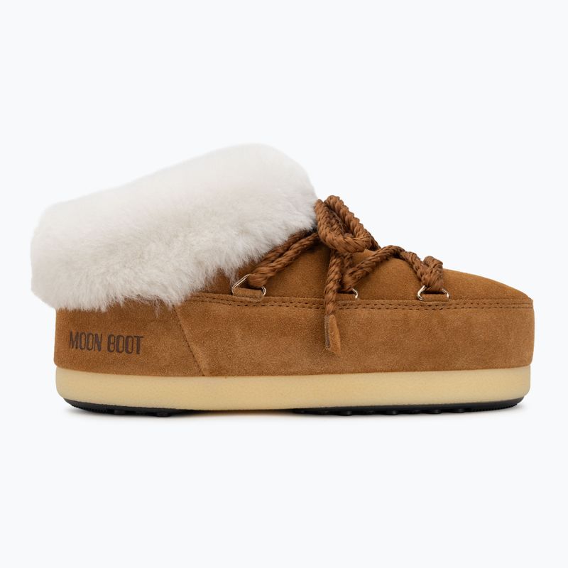 Women's Moon Boot Evx Mule Suede snow boots cognac/natural 2
