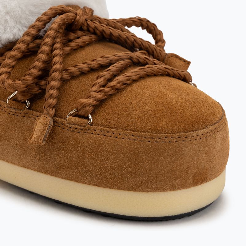 Women's Moon Boot Evx Mule Suede snow boots cognac/natural 7