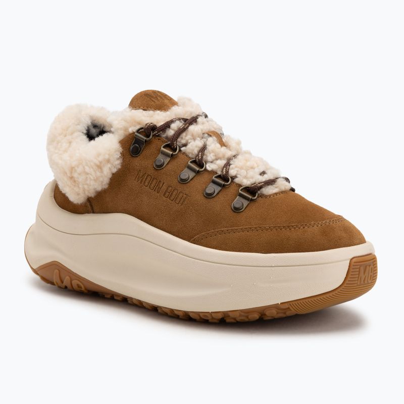 Women's Moon Boot Moon247 City Shearling snow boots cognac