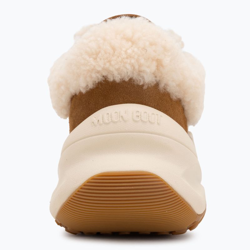 Women's Moon Boot Moon247 City Shearling snow boots cognac 6