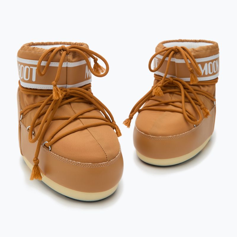 Women's Moon Boot Icon Low Nylon cognac snow boots 2
