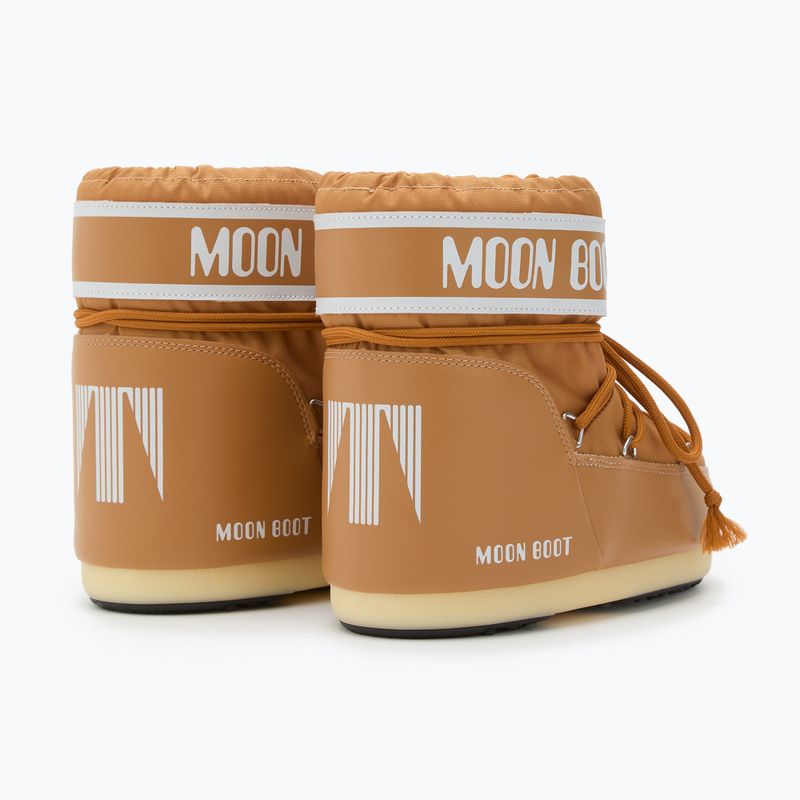 Women's Moon Boot Icon Low Nylon cognac snow boots 3