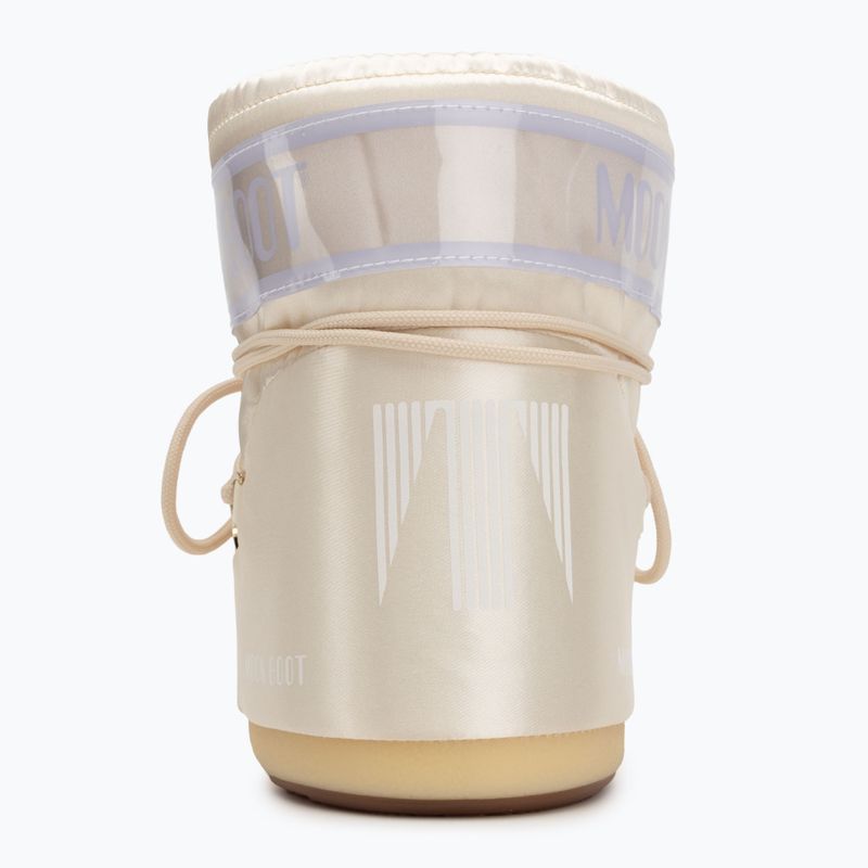 Women's Moon Boot Icon Low Pearly ivory snow boots 6