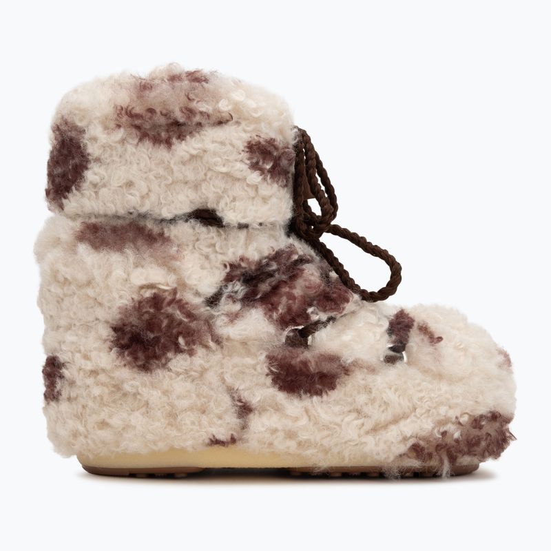 Women's Moon Boot Icon Low Curly cow snow boots 2