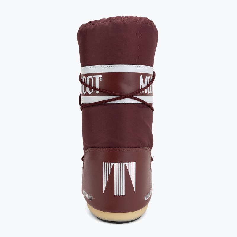 Women's snow boots Moon Boot Icon Nylon burgundy 7