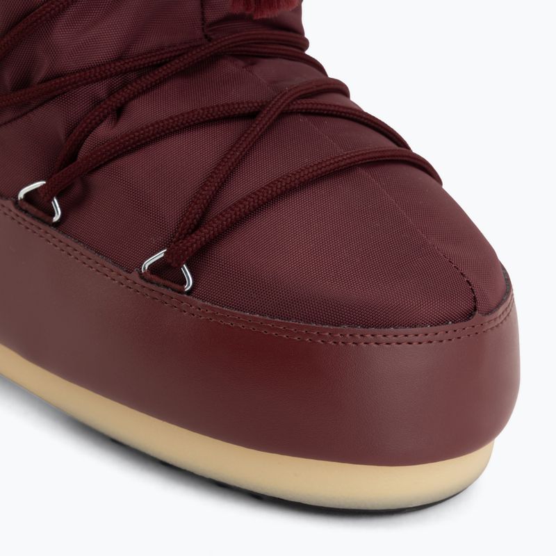 Women's snow boots Moon Boot Icon Nylon burgundy 8