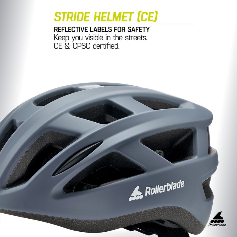 Helmet Rollerblade Stride CE lunar blue 8