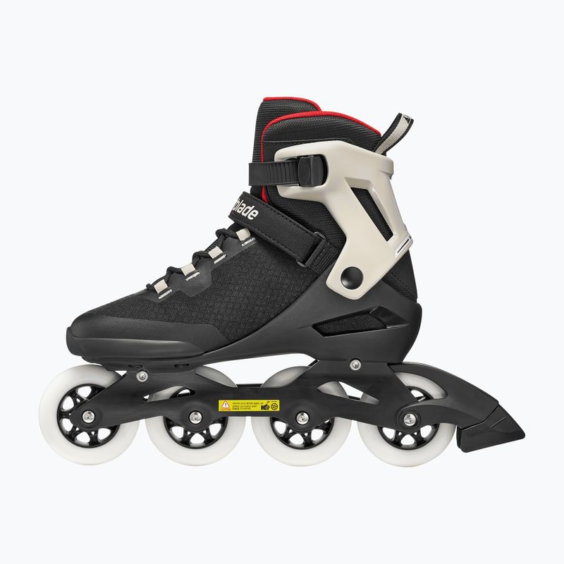 Men's inline skates Rollerblade Macroblade 84 black/sand/red 3