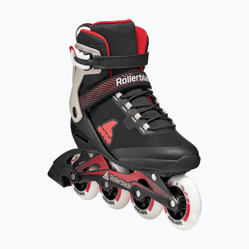 Men's inline skates Rollerblade Macroblade 84 black/sand/red 4
