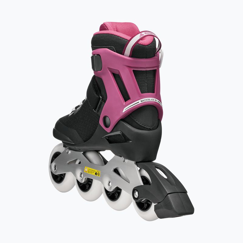 Women's inline skates Rollerblade Macroblade 84 W black/burgundy/ocean green 6