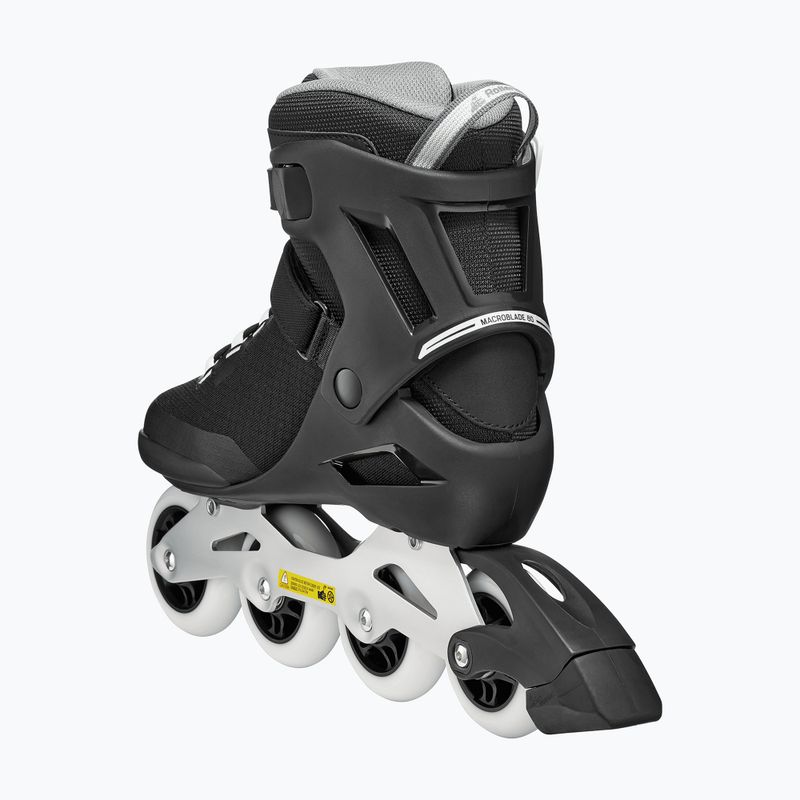 Men's inline skates Rollerblade Macroblade 80 black/grey 5