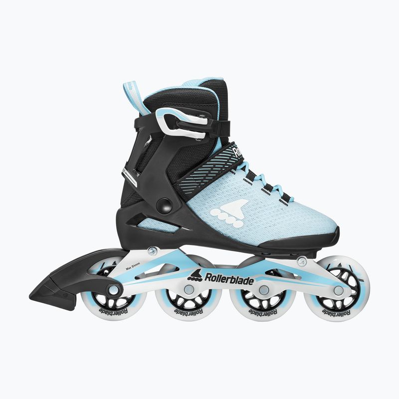 Women's inline skates Rollerblade Macroblade 80 W powder blue/black 2