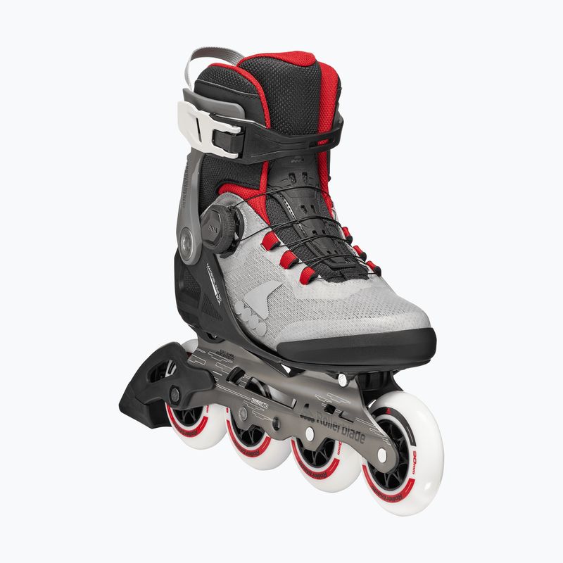Men's inline skates Rollerblade Macroblade 90 Boa black/grey/red 5