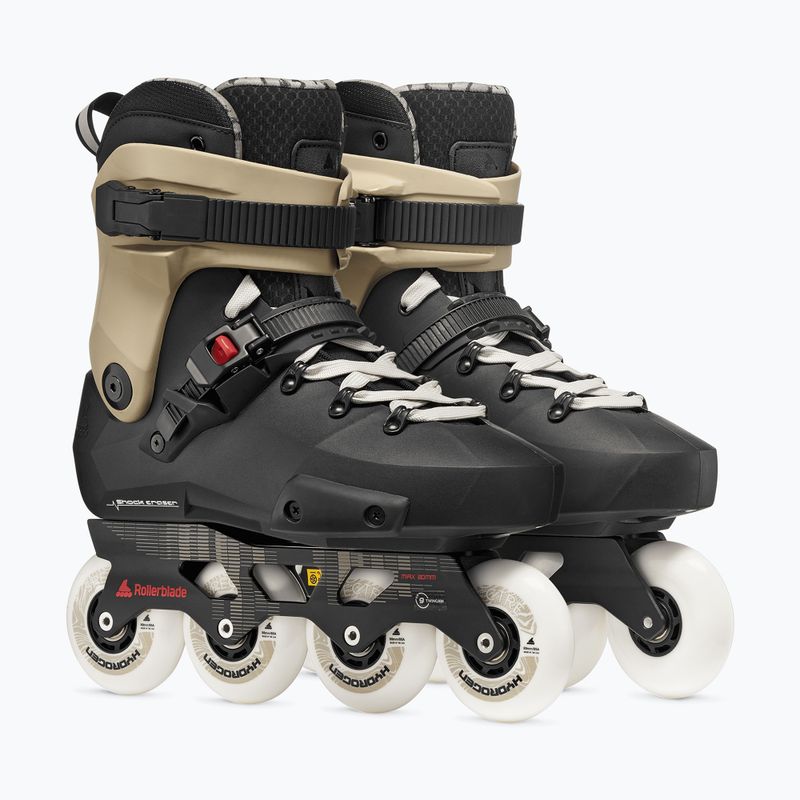Rollers Rollerblade Twister Xt black/sand/red 4