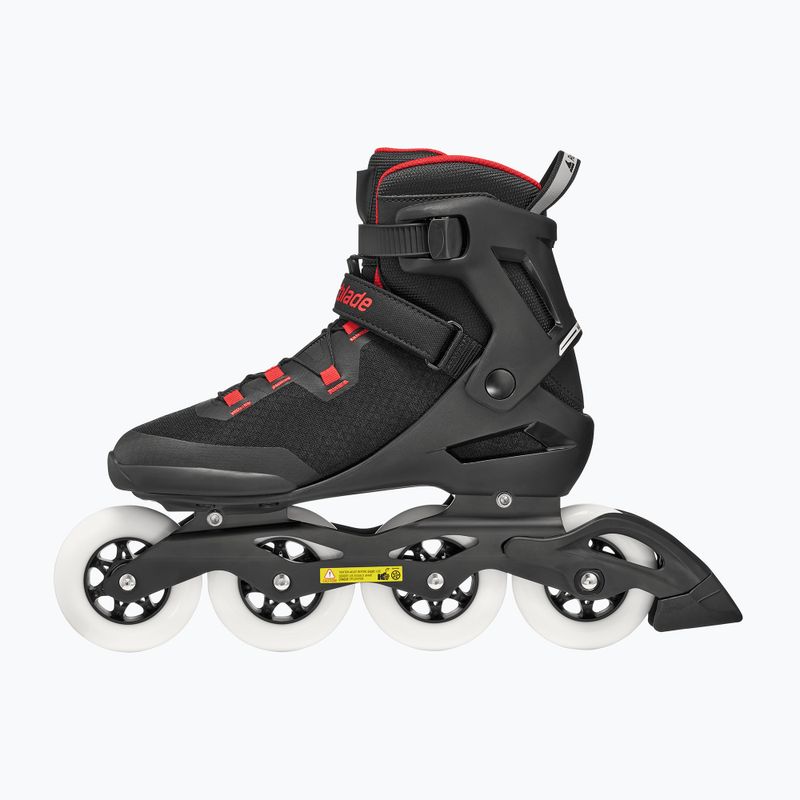 Men's inline skates Rollerblade Macroblade 90 black/red 3