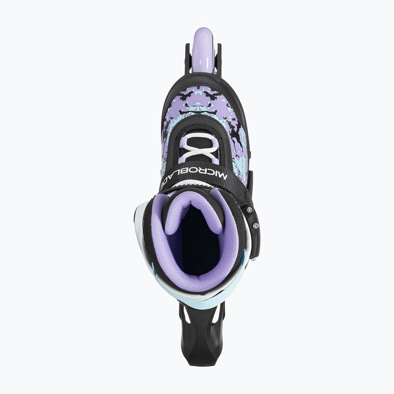 Children's inline skates Rollerblade Microblade SL Jr black/lavender/light blue 7