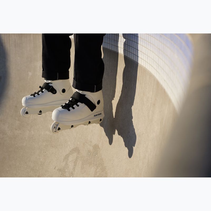 Men's inline skates Rollerblade Blank Canvas white 8