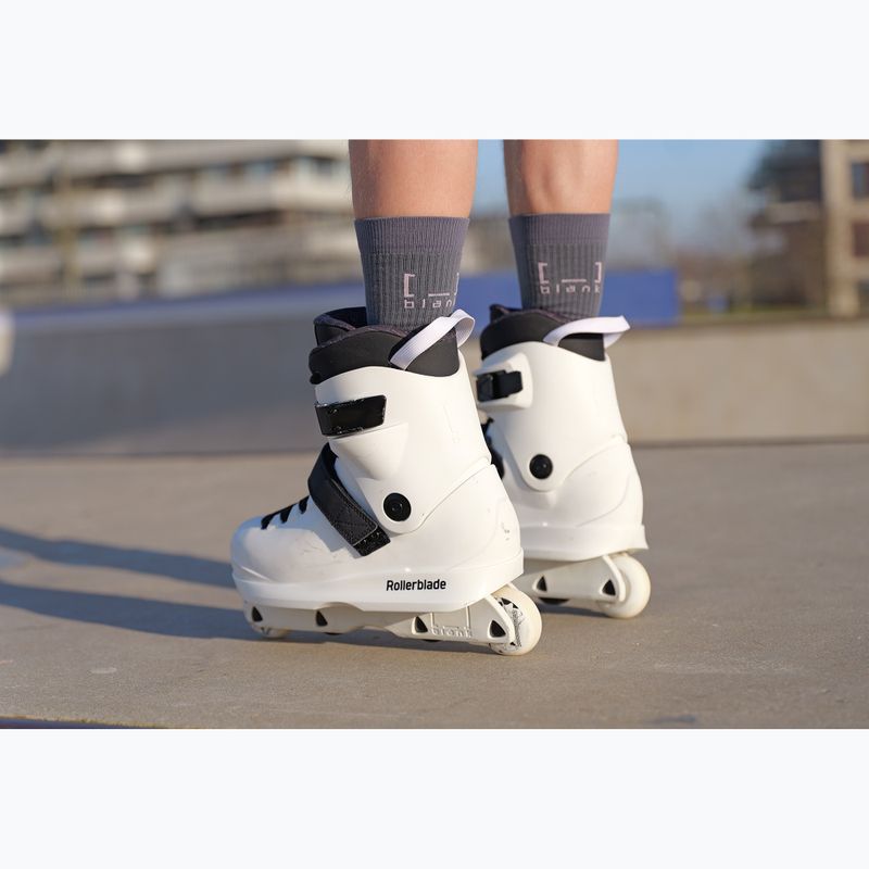 Men's inline skates Rollerblade Blank Canvas white 9