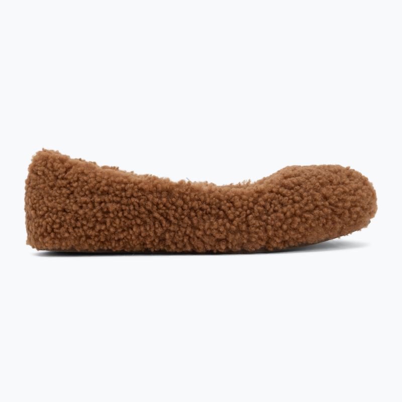 Women's Moon Boot Shearling Ballerina Flats cognac 2