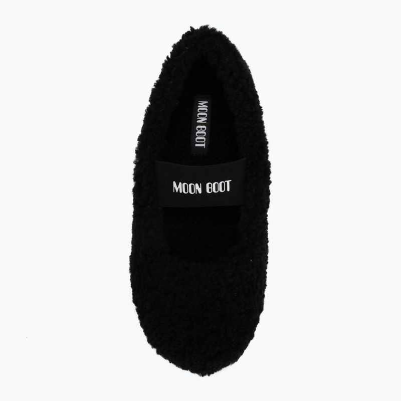 Women's Moon Boot Shearling Ballerina Flats black 5
