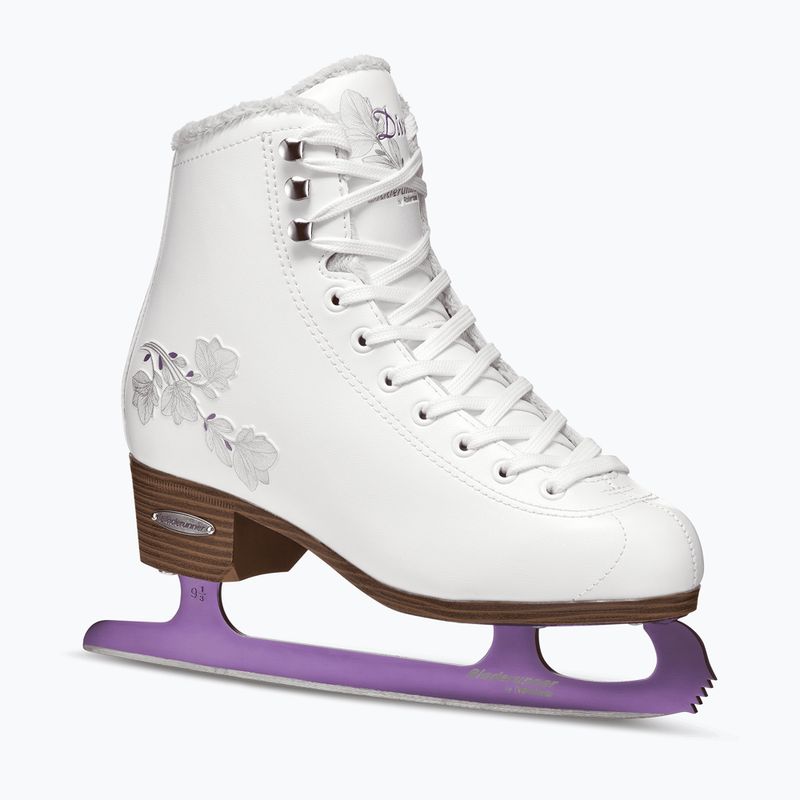 Women's figure skates Bladerunner Diva white/purple
