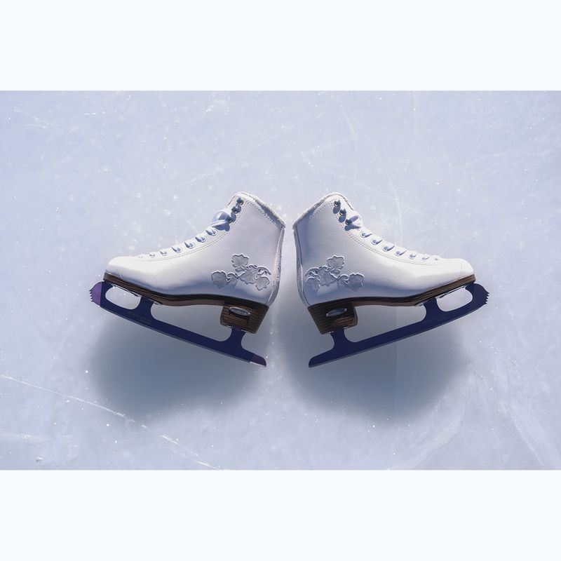 Women's figure skates Bladerunner Diva white/purple 8