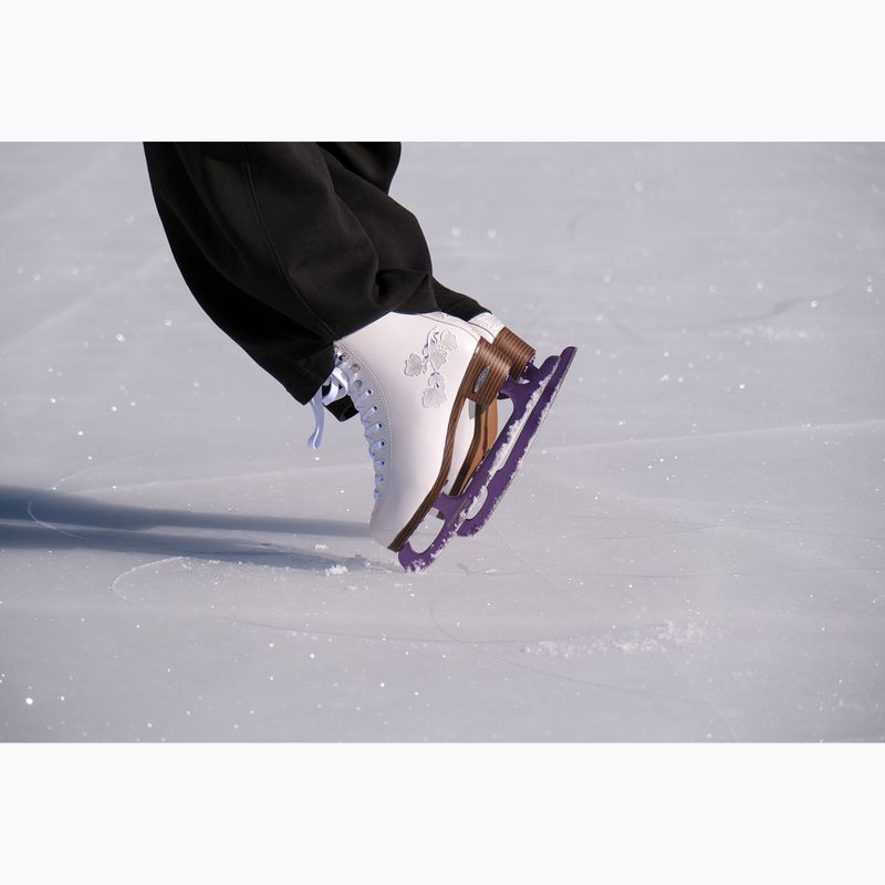 Women's figure skates Bladerunner Diva white/purple 10