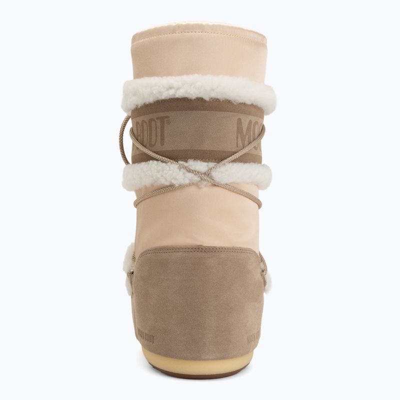 Women's snow boots Moon Boot Icon Pearly Plus pale peach/sand 7