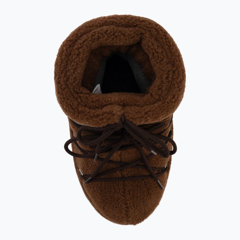 Women's snow boots Moon Boot Icon Low Fleece brown 5