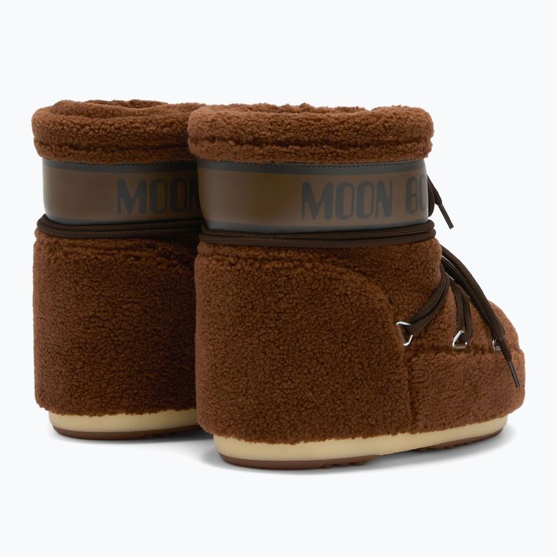 Women's snow boots Moon Boot Icon Low Fleece brown 2