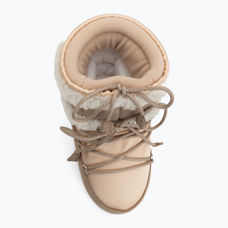 Women's snow boots Moon Boot Icon Low Pearly Plus pale peach/sand 5