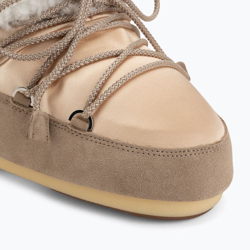 Women's snow boots Moon Boot Icon Low Pearly Plus pale peach/sand 7