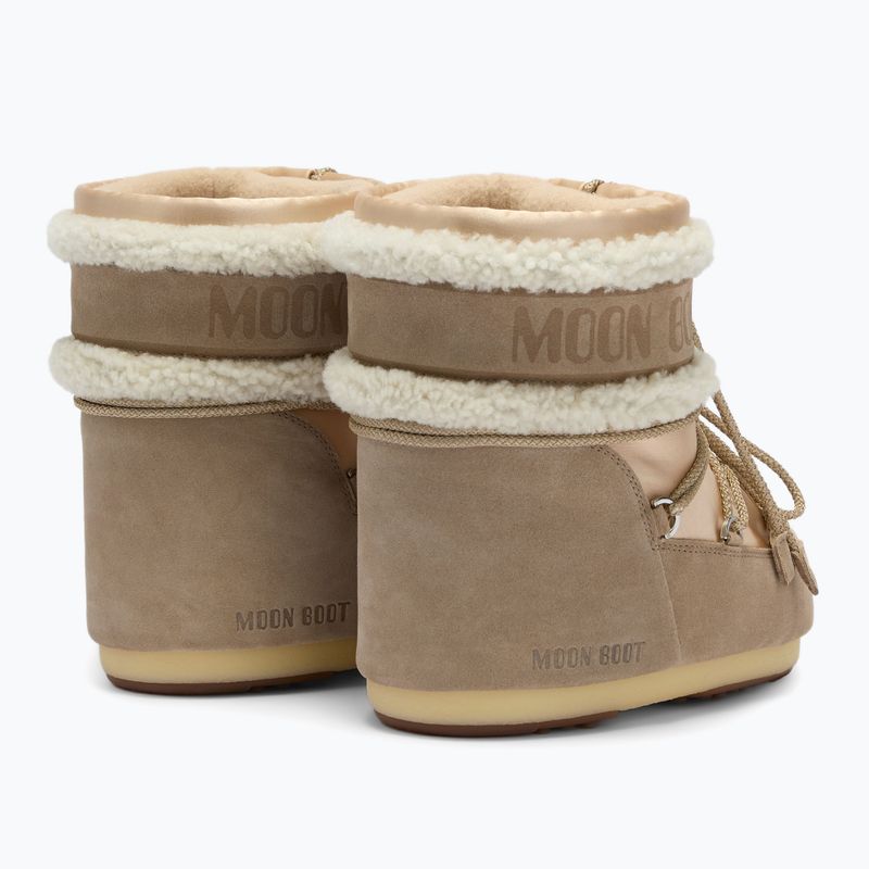 Women's snow boots Moon Boot Icon Low Pearly Plus pale peach/sand 2