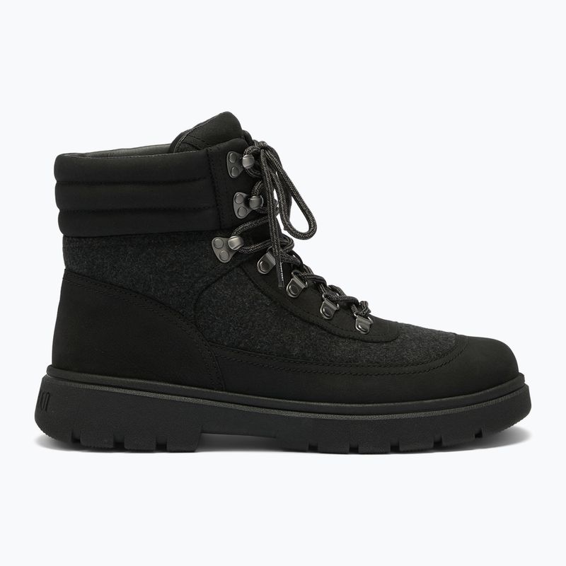 Men's snow boots Moon Boot Combat Boot Felt black