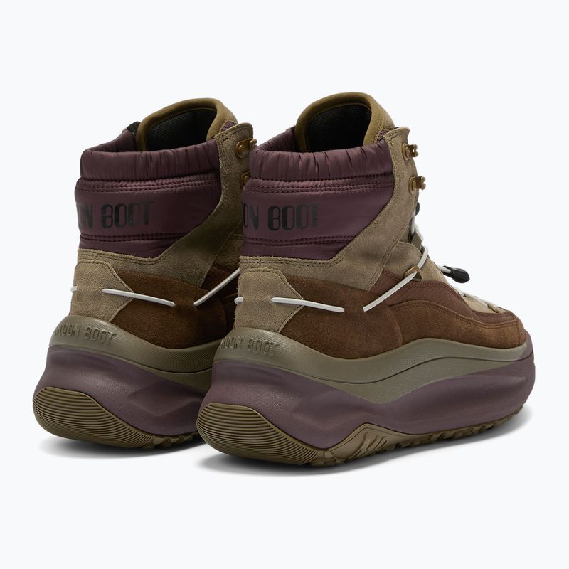 Women's shoes Moon Boot Moon247 Xlace Mid cargo green/berry brown 2
