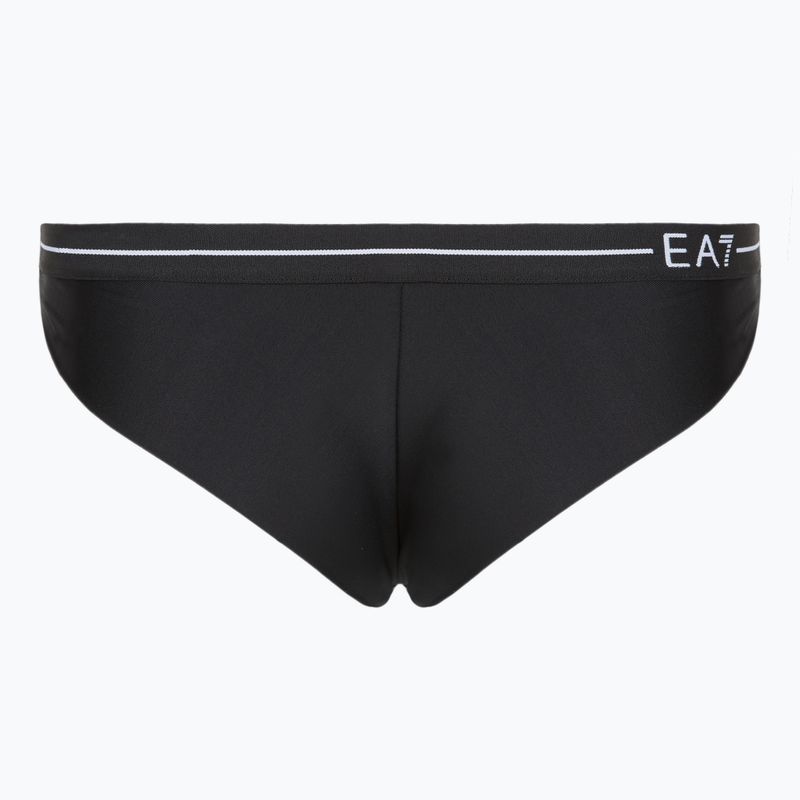 Women's two-piece swimsuit EA7 Emporio Armani Logo Tape Bikini Triangle black 7