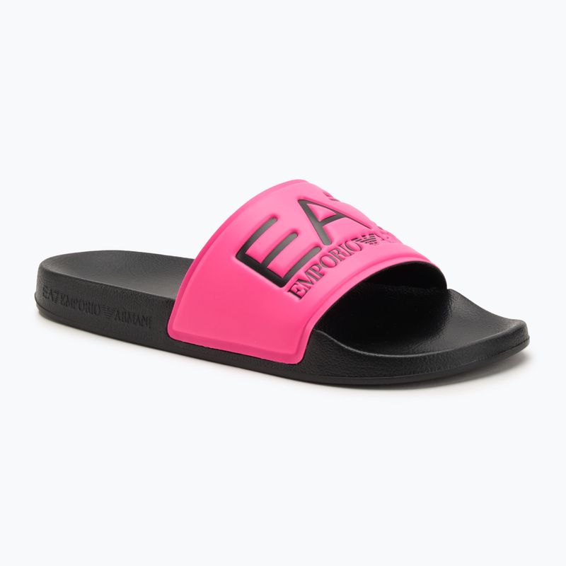 EA7 Emporio Armani Water Sports Visibility flip-flops pink fluo / black