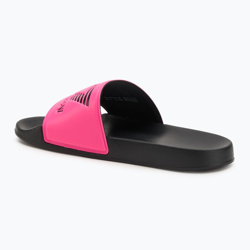 EA7 Emporio Armani Water Sports Visibility flip-flops pink fluo / black 3