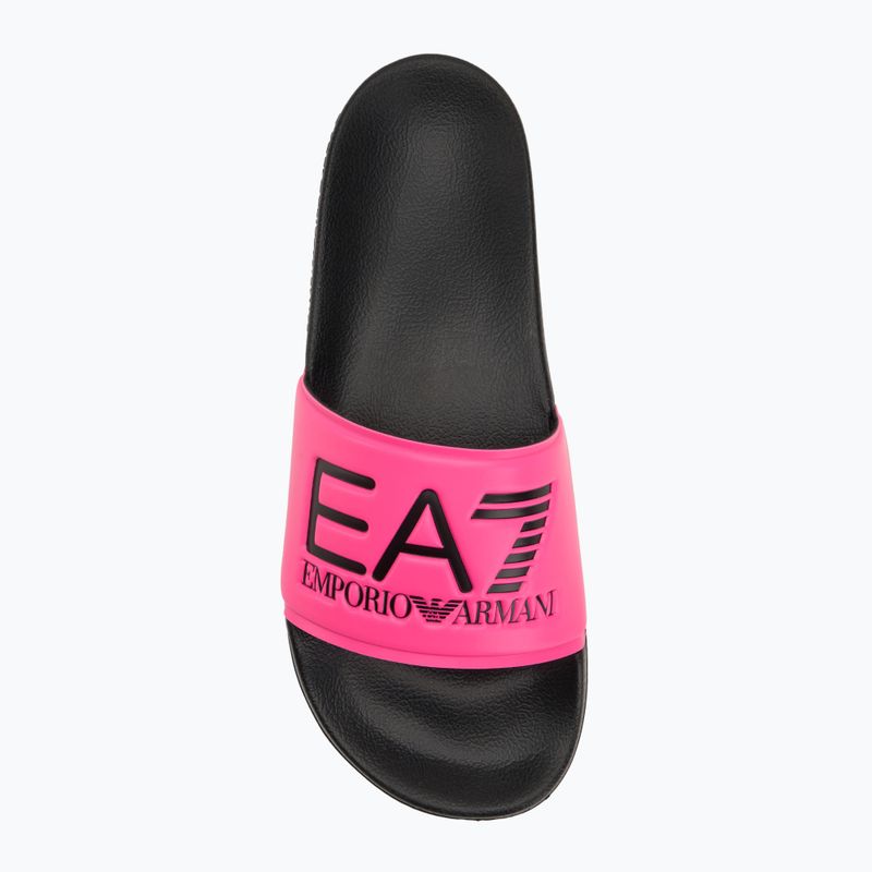 EA7 Emporio Armani Water Sports Visibility flip-flops pink fluo / black 5