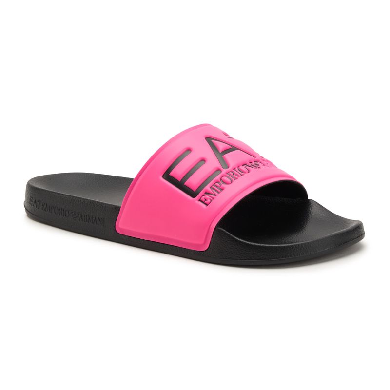 EA7 Emporio Armani Water Sports Visibility flip-flops pink fluo / black 8