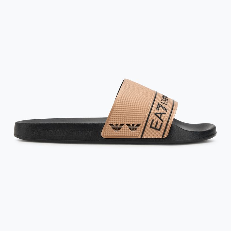 EA7 Emporio ArmaniWater Sports Tape flip-flops black / gold 2