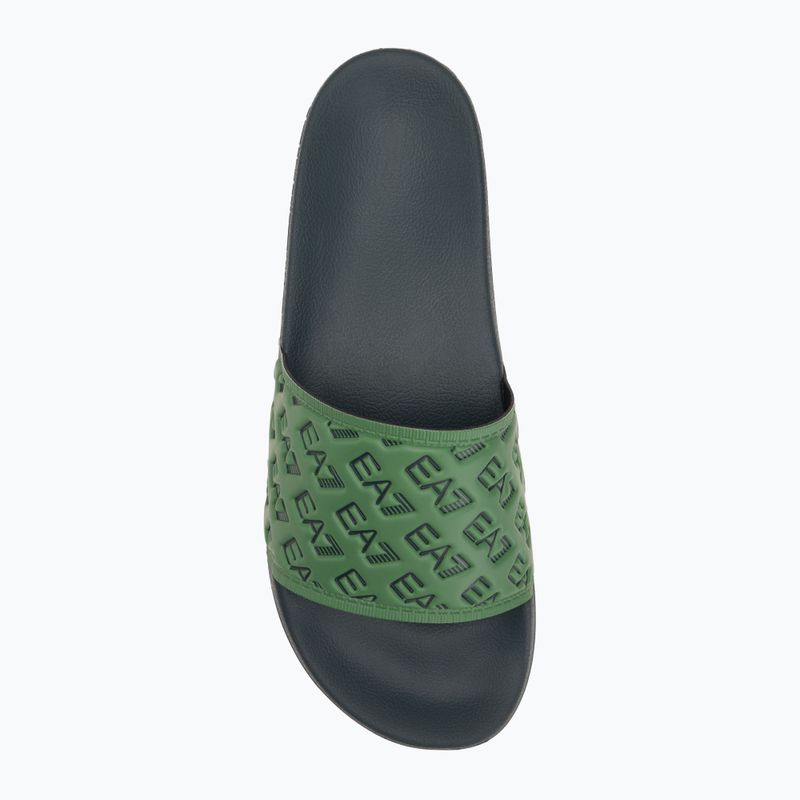 EA7 Emporio Armani Water Sports All Over urban chic / english ivy flip-flops 5