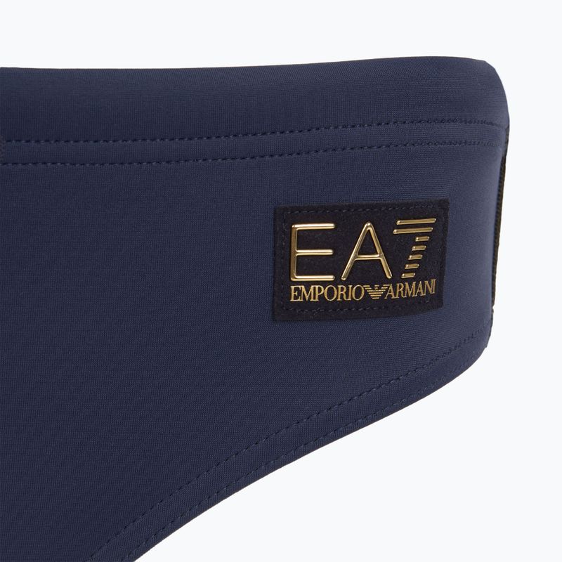 Men's EA7 Emporio Armani Gold Label Swim briefs armani blue 3