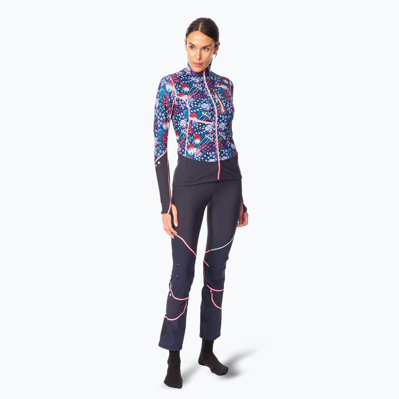 Women's Crazy Oxygen Printed sweatshirt leila blue 2